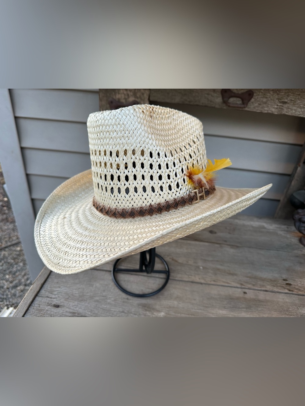 Bailey Western Cowboy Straw Hat 7 1/8